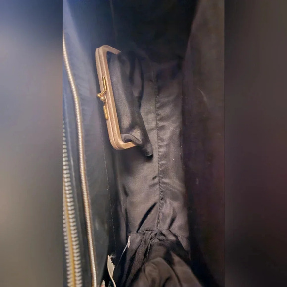 Vintage La Marquise Italian Tapestry 1950s Clutch Top Handle  Hand Bag - Picture 8 of 16